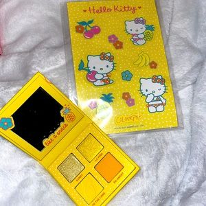 Hello Kitty💛 pineapple cake palette 🍍
